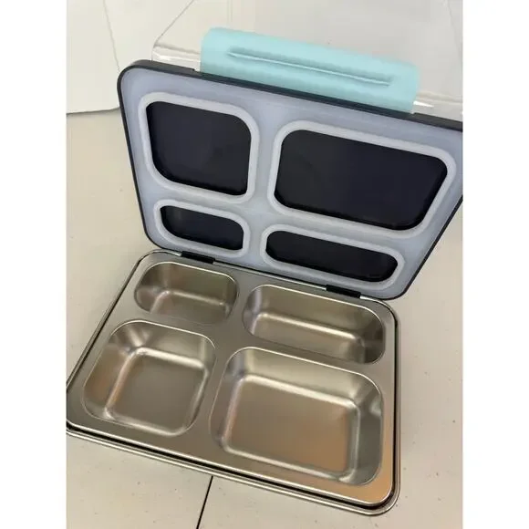 Stainless Steel Bento Box - Cat & Jack™ Dinosaurs School Lunch Snack Box - Picture 4 of 6